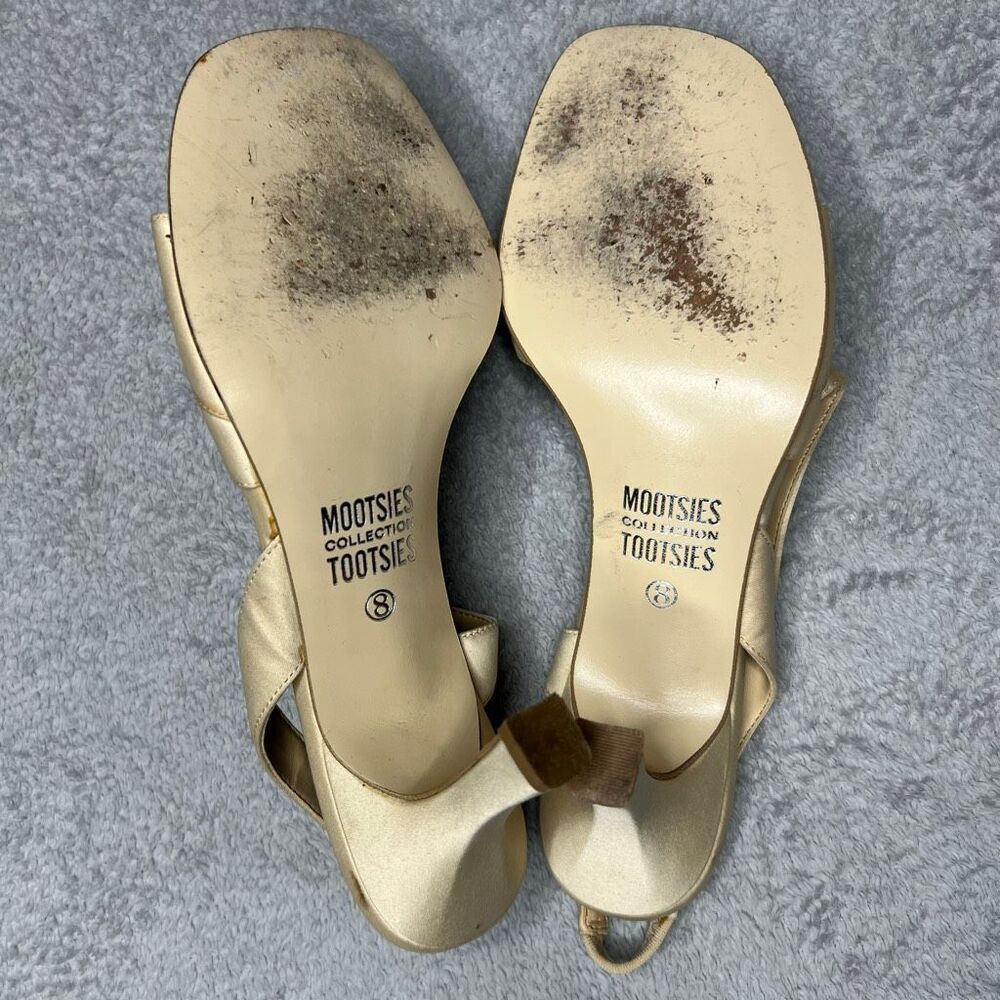 Mootsie Tootsies Collection Moalittle Slingback High Heeled Sandals, Women’s 8 - Picture 3 of 14